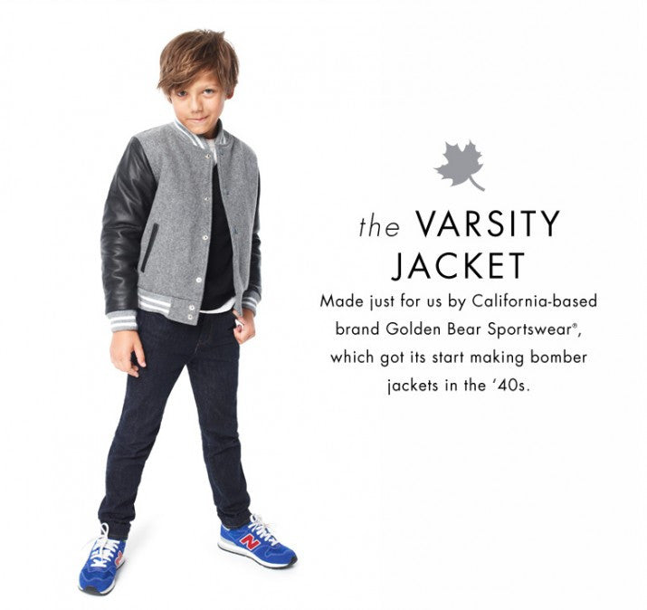 GOLDEN BEAR SPORTSWEAR FOR J. CREW BOYS