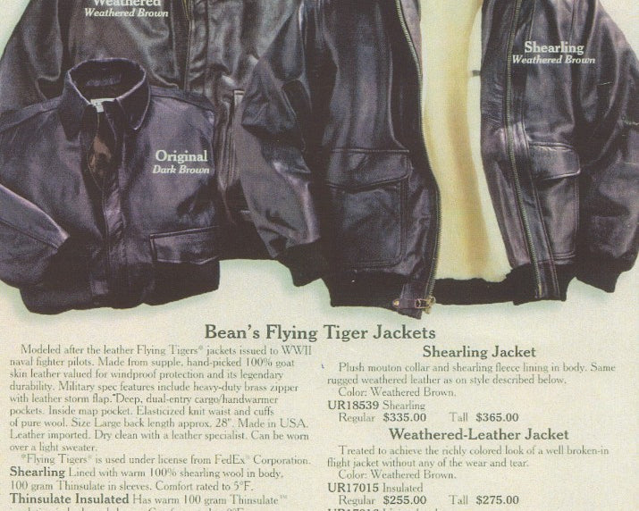 GOLDEN BEAR FOR LL BEAN CIRCA 1978