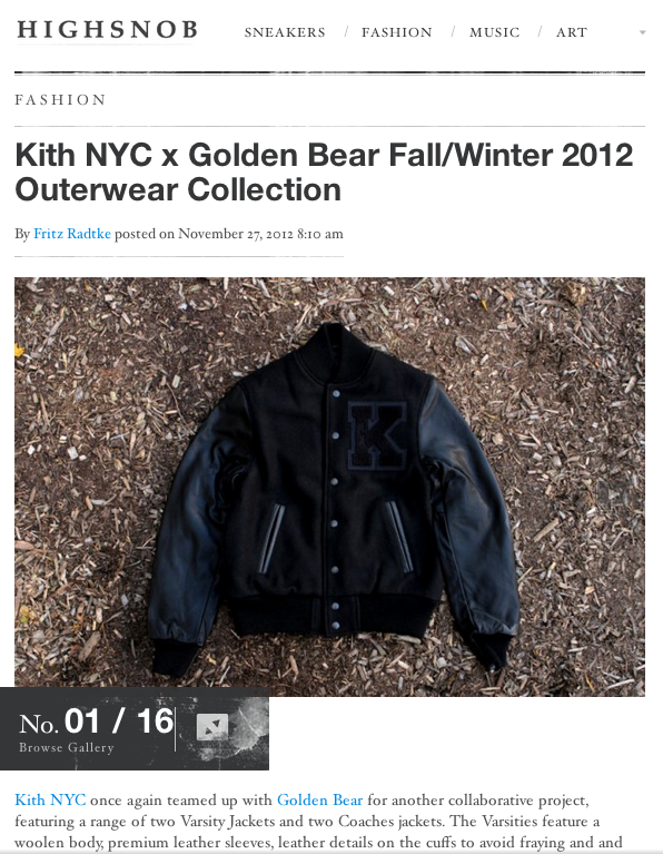 KITH NY X GBS