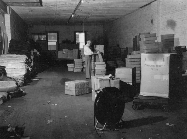 ORIGINAL GOLDEN BEAR SHIPPING DEPARTMENT