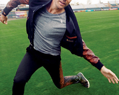 BARRY ZITO FEATURED IN GQ WEARING GOLDEN BEAR!